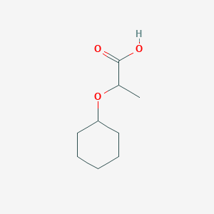 molecular formula C9H16O3 B3024952 2-(Cyclohexyloxy)propanoic acid CAS No. 56674-68-1