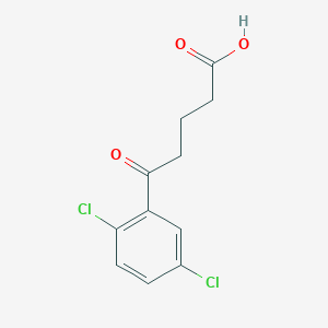 molecular formula C11H10Cl2O3 B3025015 5-(2,5-Dichlorophenyl)-5-oxovaleric acid CAS No. 898791-29-2