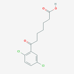 7-(2,5-Dichlorophenyl)-7-oxoheptanoic acid