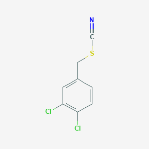 molecular formula C8H5Cl2NS B3025026 3,4-Dichlorobenzyl thiocyanate CAS No. 2082-67-9