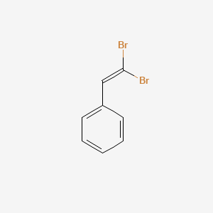 molecular formula C8H6Br2 B3025035 (2,2-二溴乙烯基)苯 CAS No. 7436-90-0