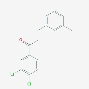 3',4'-Dichloro-3-(3-methylphenyl)propiophenone