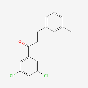 3',5'-Dichloro-3-(3-methylphenyl)propiophenone