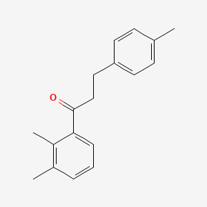 2',3'-Dimethyl-3-(4-methylphenyl)propiophenone