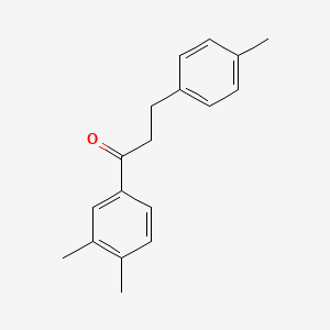 3',4'-Dimethyl-3-(4-methylphenyl)propiophenone