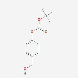 molecular formula C12H16O4 B030251 4-(叔丁氧羰基氧基)苄醇 CAS No. 156281-11-7