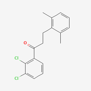 2',3'-Dichloro-3-(2,6-dimethylphenyl)propiophenone