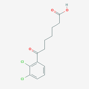 7-(2,3-Dichlorophenyl)-7-oxoheptanoic acid