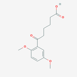 6-(2,5-Dimethoxyphenyl)-6-oxohexanoic acid