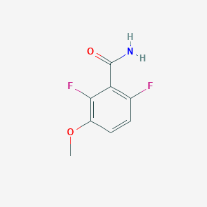 molecular formula C8H7F2NO2 B3025189 2,6-Difluoro-3-methoxybenzamide CAS No. 886498-26-6