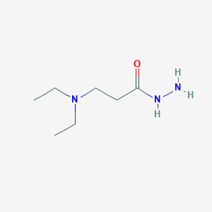molecular formula C7H17N3O B3025212 3-(二乙氨基)丙烷酰肼 CAS No. 83742-04-5