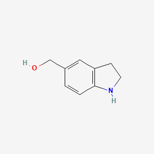 molecular formula C9H11NO B3025237 Indolin-5-ylmethanol CAS No. 1314932-69-8