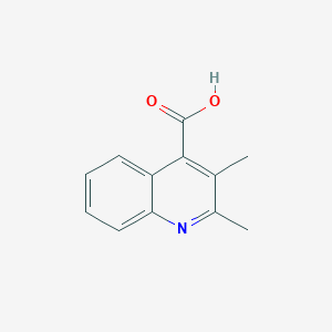 molecular formula C12H11NO2 B3025239 2,3-二甲基喹啉-4-羧酸 CAS No. 7120-25-4