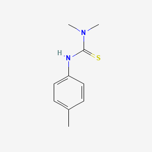 molecular formula C10H14N2S B3025247 1,1-Dimethyl-3-(4-methylphenyl)thiourea CAS No. 2741-13-1