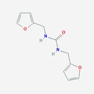 molecular formula C11H12N2O3 B3025251 1,3-双(呋喃-2-基甲基)脲 CAS No. 39200-98-1