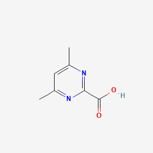 molecular formula C7H8N2O2 B3025255 4,6-二甲基嘧啶-2-羧酸 CAS No. 60420-76-0