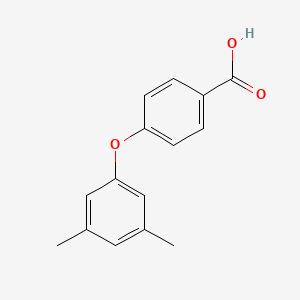 molecular formula C15H14O3 B3025260 4-(3,5-Dimethylphenoxy)benzoic acid CAS No. 925005-06-7