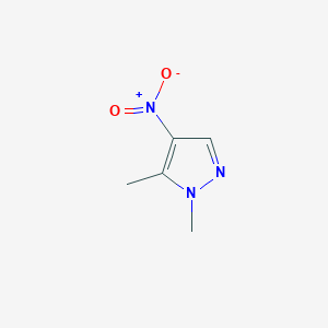 molecular formula C5H7N3O2 B3025273 1,5-Dimethyl-4-nitro-1H-pyrazole CAS No. 3920-42-1