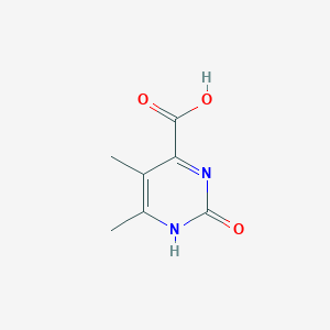 molecular formula C7H8N2O3 B3025282 5,6-二甲基-2-氧代-1,2-二氢嘧啶-4-羧酸 CAS No. 941243-83-0