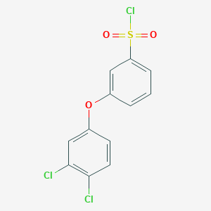 [3-(3,4-Dichlorophenoxy)phenyl]sulfonyl chloride