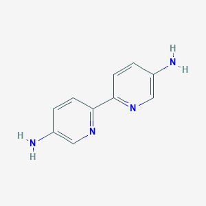 molecular formula C10H10N4 B3025308 [2,2'-Bipyridine]-5,5'-diamine CAS No. 52382-48-6