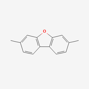 molecular formula C14H12O B3025317 3,7-二甲基二苯并呋喃 CAS No. 41738-54-9