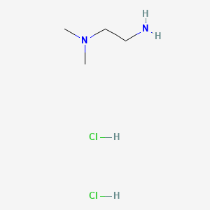 molecular formula C4H14Cl2N2 B3025326 N,N-Dimethylethylenediamine dihydrochloride CAS No. 3984-76-7