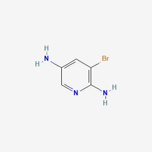 molecular formula C5H6BrN3 B3025333 3-Bromopyridine-2,5-diamine CAS No. 896160-69-3