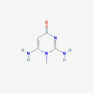 4(1H)-Pyrimidinone, 2,6-diamino-1-methyl-