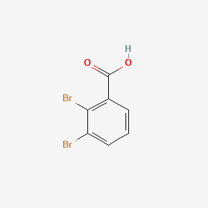 molecular formula C7H4Br2O2 B3025340 2,3-二溴苯甲酸 CAS No. 603-78-1