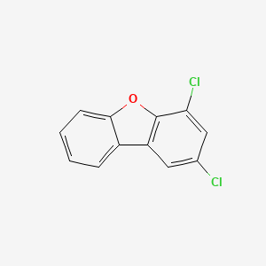 molecular formula C12H6Cl2O B3025352 2,4-Dichlorodibenzofuran CAS No. 24478-74-8