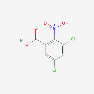 molecular formula C7H3Cl2NO4 B3025355 3,5-Dichloro-2-nitrobenzoic acid CAS No. 23082-45-3