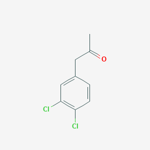 molecular formula C9H8Cl2O B3025358 3,4-Dichlorophenylacetone CAS No. 6097-32-1