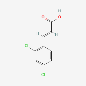 molecular formula C9H6Cl2O2 B3025363 2,4-二氯肉桂酸 CAS No. 20595-45-3