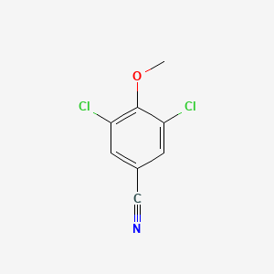 molecular formula C8H5Cl2NO B3025367 3,5-Dichloro-4-methoxybenzonitrile CAS No. 3336-38-7