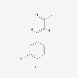 molecular formula C10H8Cl2O B3025371 4-(3,4-二氯苯基)丁-3-烯-2-酮 CAS No. 74546-02-4