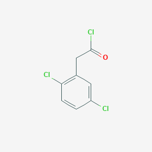 molecular formula C8H5Cl3O B3025373 2,5-Dichlorophenylacetyl chloride CAS No. 203314-48-1