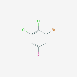 molecular formula C6H2BrCl2F B3025382 1-溴-2,3-二氯-5-氟苯 CAS No. 1000577-58-1