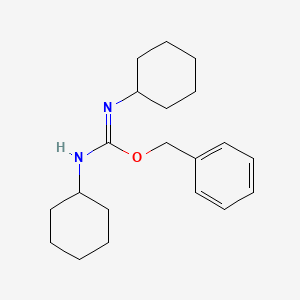 molecular formula C20H30N2O B3025385 Benzyl N,N'-dicyclohexylimidocarbamate CAS No. 6738-17-6