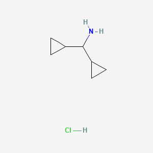 (Dicyclopropylmethyl)amine Hydrochloride