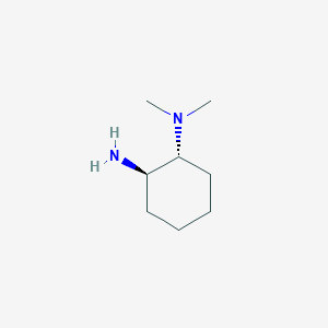 molecular formula C8H18N2 B3025401 (1R,2R)-N1,N1-二甲基环己烷-1,2-二胺 CAS No. 320778-92-5