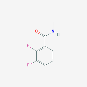 molecular formula C8H7F2NO B3025403 2,3-二氟-N-甲基苯甲酰胺 CAS No. 1250397-72-8