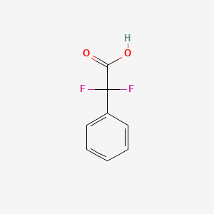 B3025407 2,2-Difluoro-2-phenylacetic acid CAS No. 360-03-2