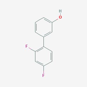 molecular formula C12H8F2O B3025432 3-(2,4-二氟苯基)苯酚 CAS No. 656304-26-6