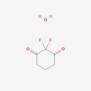 molecular formula C6H8F2O3 B3025450 2,2-Difluorocyclohexane-1,3-dione hydrate CAS No. 1314935-73-3