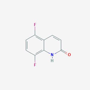 molecular formula C9H5F2NO B3025464 5,8-二氟喹啉-2(1H)-酮 CAS No. 949900-36-1