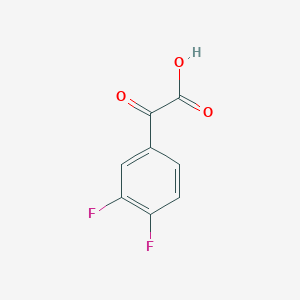 molecular formula C8H4F2O3 B3025470 2-(3,4-二氟苯基)-2-氧代乙酸 CAS No. 890097-94-6