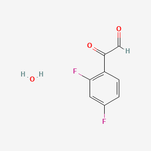 molecular formula C8H6F2O3 B3025525 2,4-Difluorophenylglyoxal hydrate CAS No. 1049754-94-0
