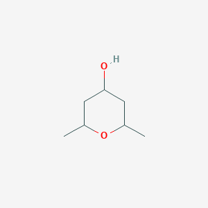 B3025582 2,6-Dimethyloxan-4-ol CAS No. 41866-70-0
