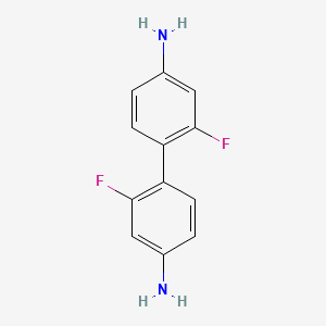 molecular formula C12H10F2N2 B3025600 4,4'-Diamino-2,2'-difluorobiphenyl CAS No. 316-64-3
